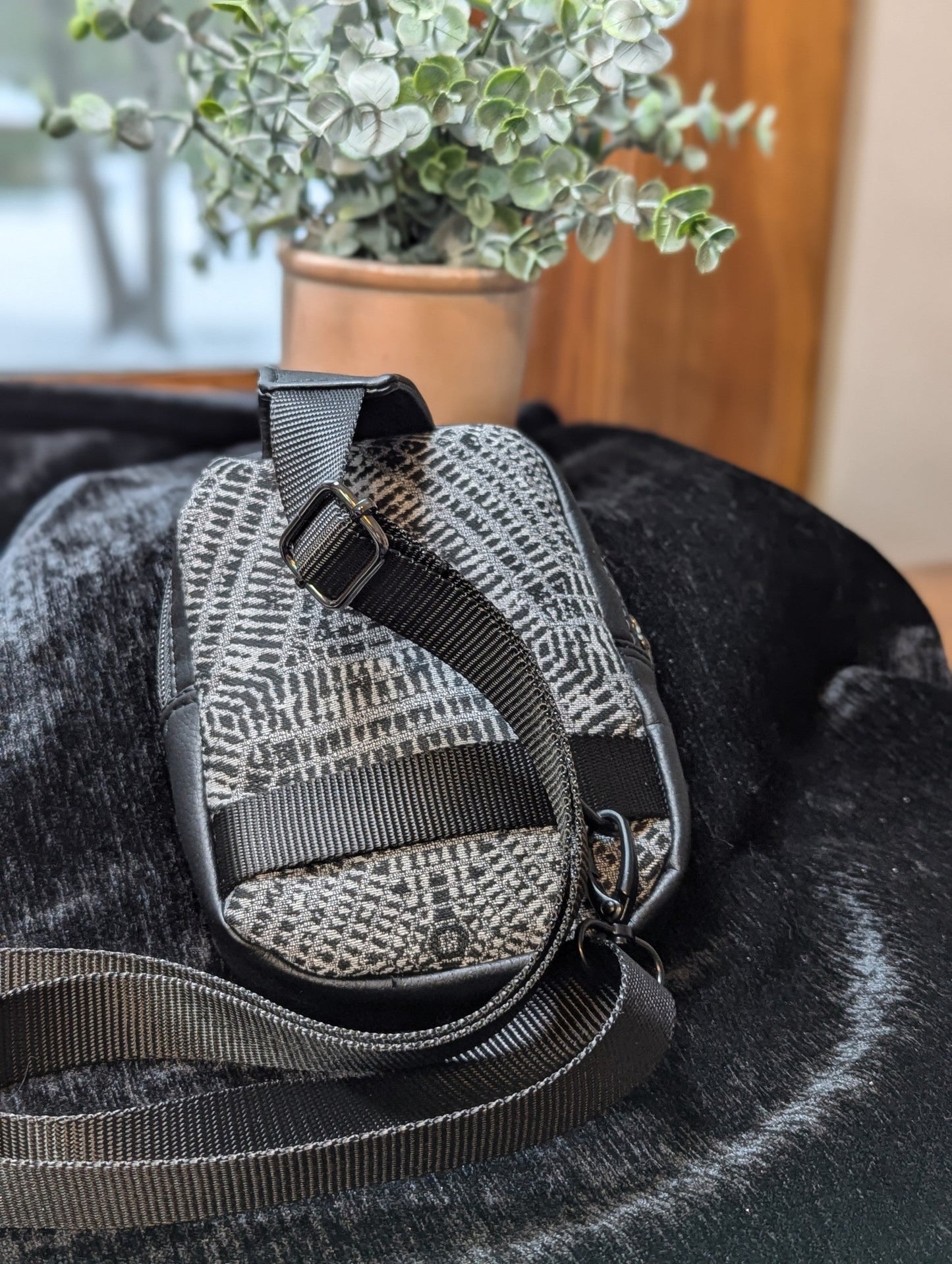 Canvas Crossbody Bag